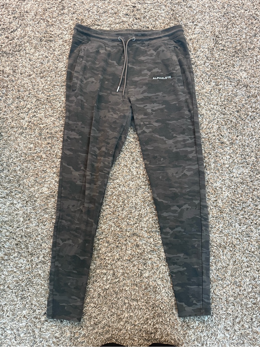 Alphalete Black Camo Joggers Sweatpants